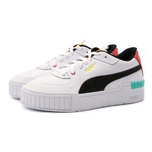 Women's Size 7.5 - PUMA Cali Sport Wedge Elekbro Pool New
